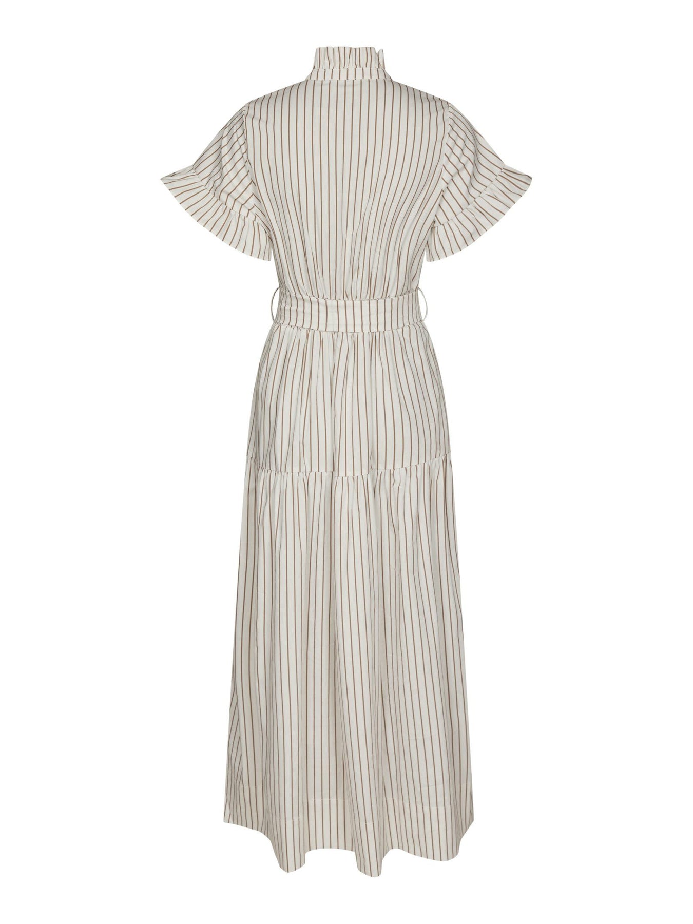 Nellie Wide Stripe Dress - Ivory