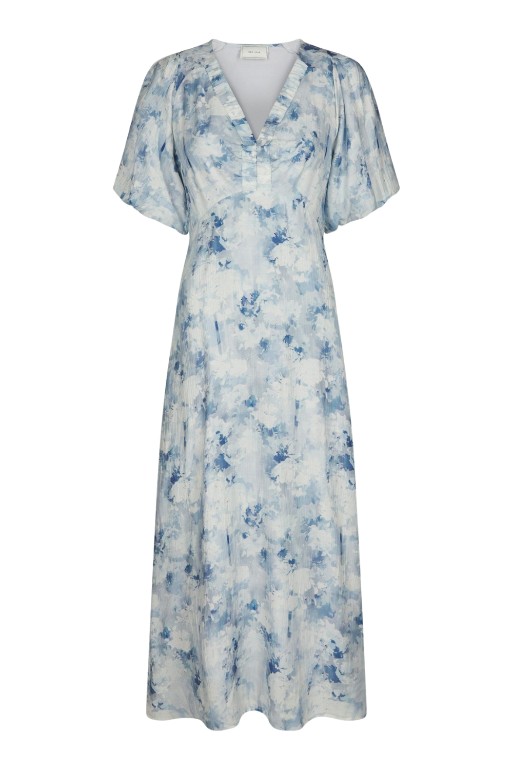 Illana Floral Fusion Dress - Blue