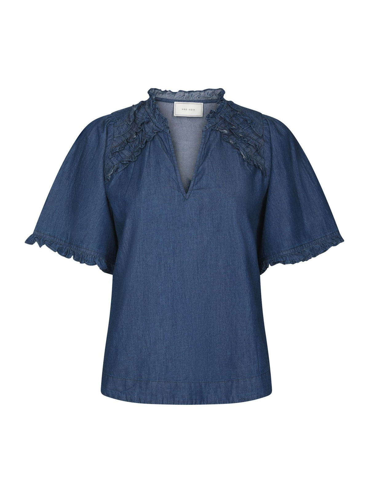 Wendia Denim Blouse - Blue