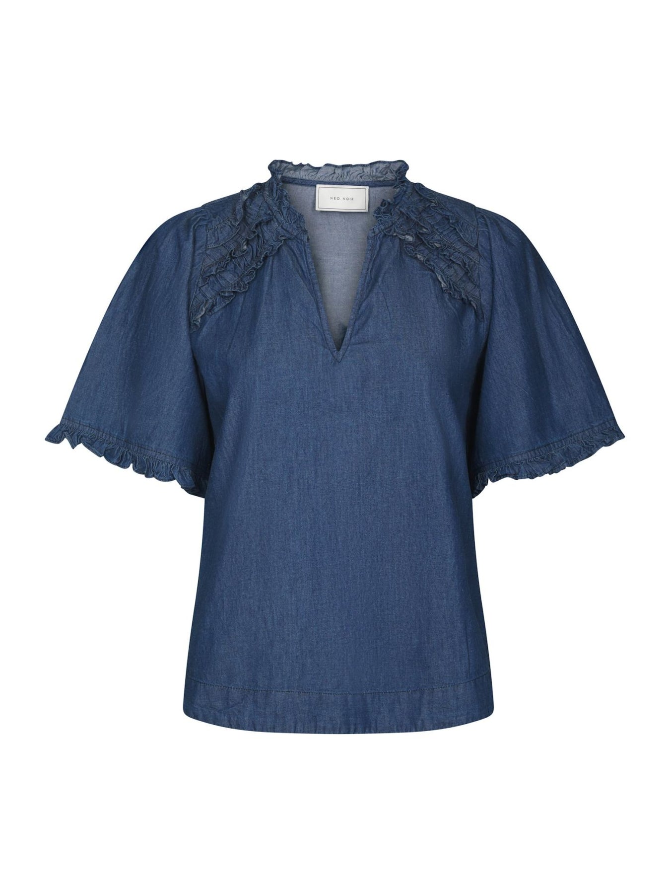 Wendia Denim Blouse - Blue