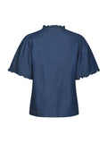 Wendia Denim Blouse - Blue
