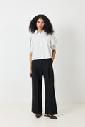 Etta Slim Stripe Shirt - Off White