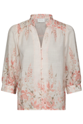 Roselle Blooming Blouse - Misty Rose