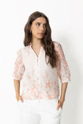 Roselle Blooming Blouse - Misty Rose