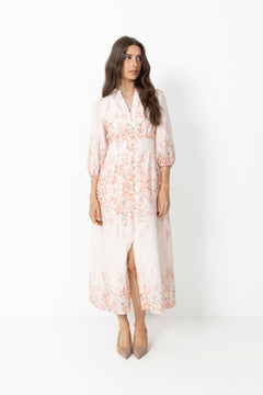 Stellar Blooming Dress - Misty Rose