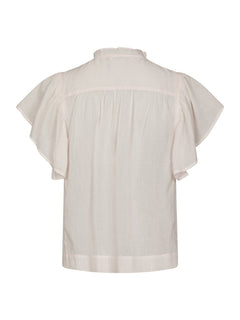 Vinsa S Voile Top - Light Pink