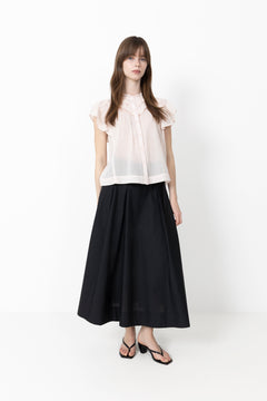 Vinsa S Voile Top - Light Pink