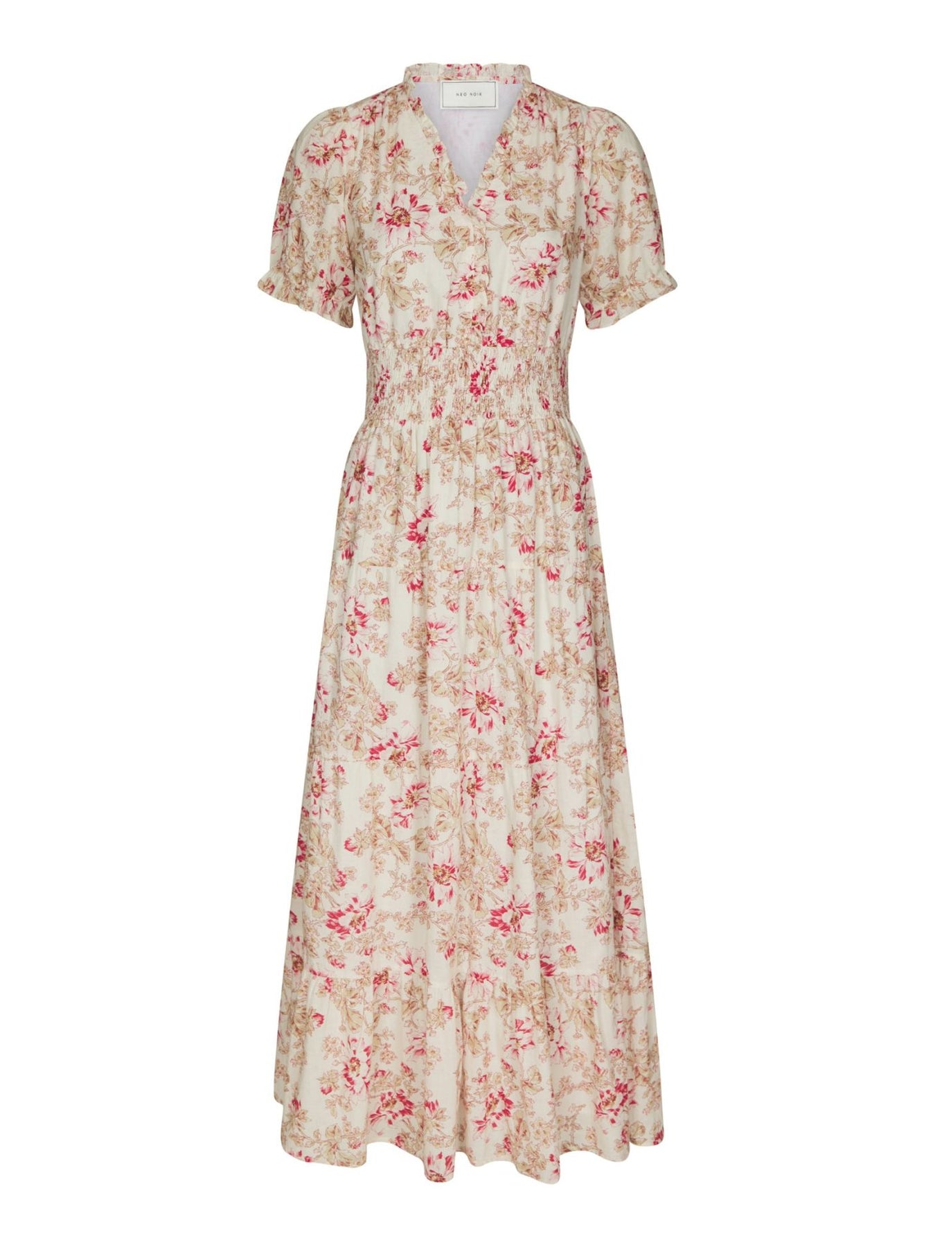 Kanza Flower Rose Dress - Rose