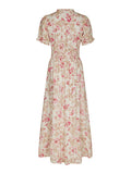 Kanza Flower Rose Dress - Rose