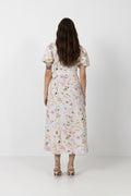 Clarine Flower Dress - Off White
