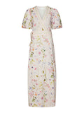 Clarine Flower Dress - Off White