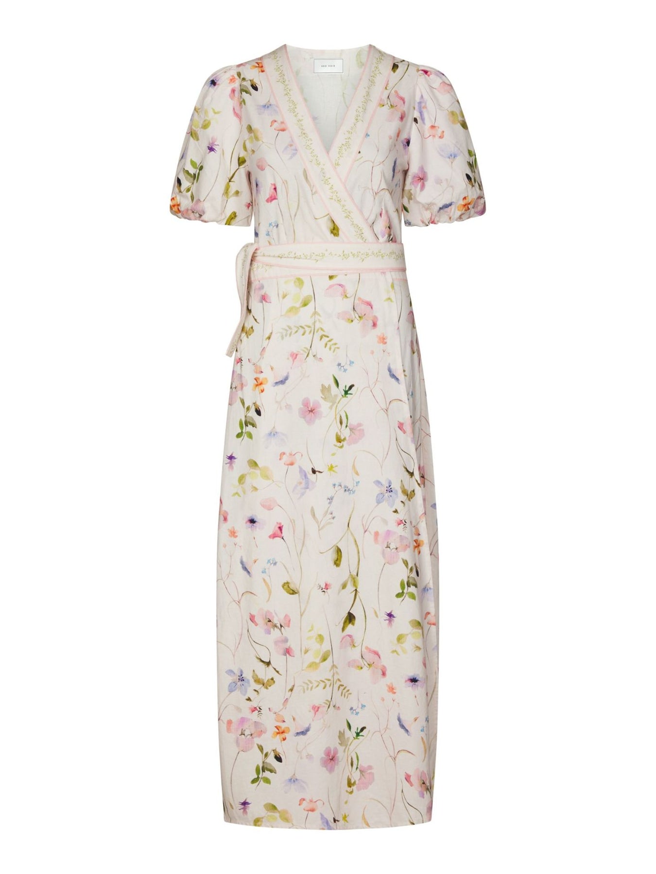 Clarine Flower Dress - Off White