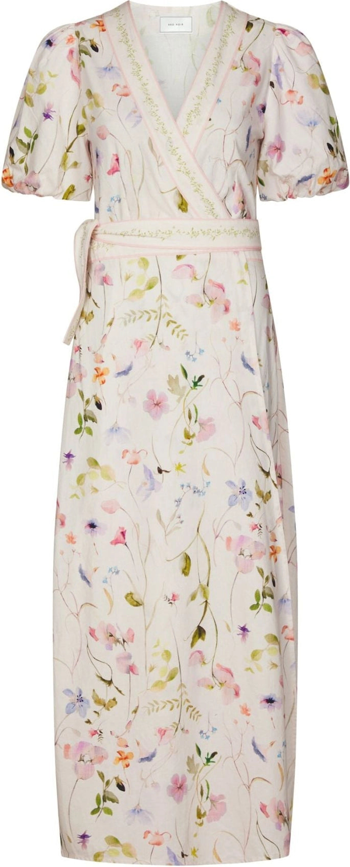 Clarine Flower Dress - Off White