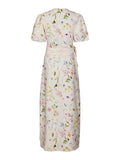 Clarine Flower Dress - Off White