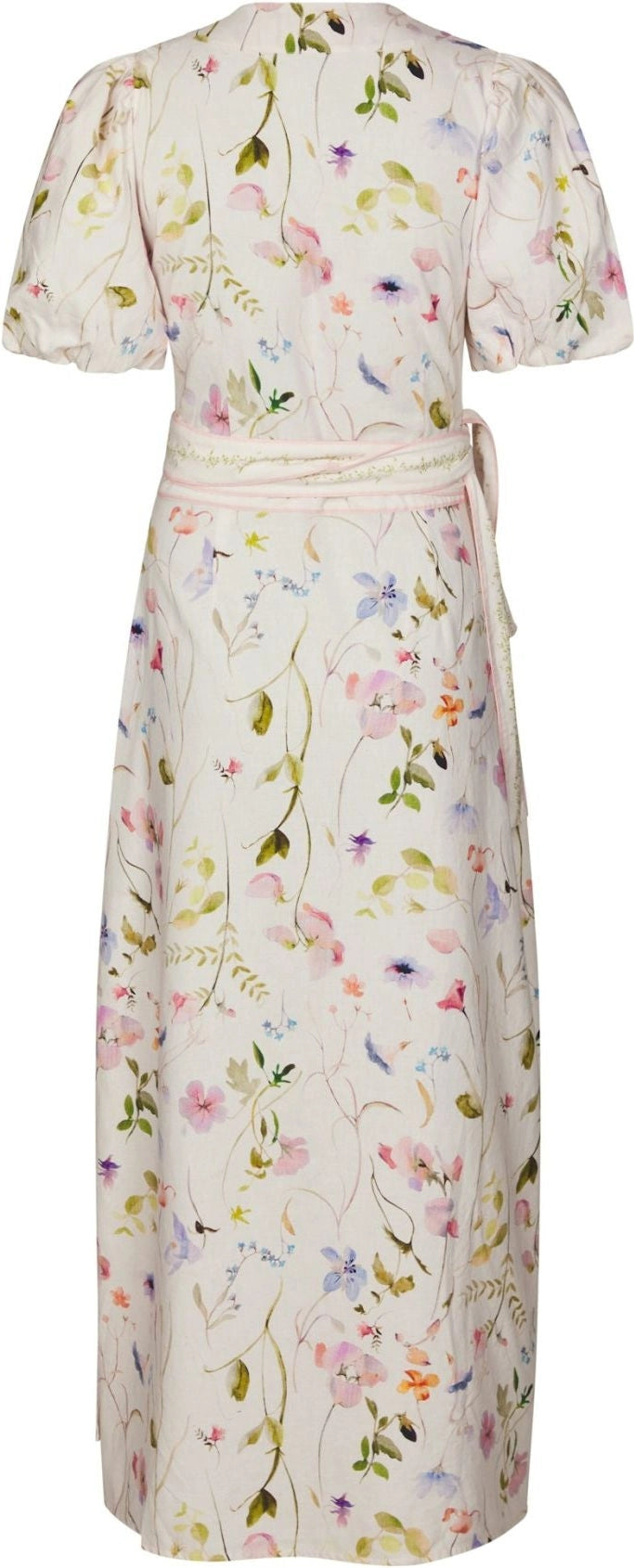 Clarine Flower Dress - Off White