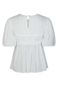 Kiril S Voile Blouse - White