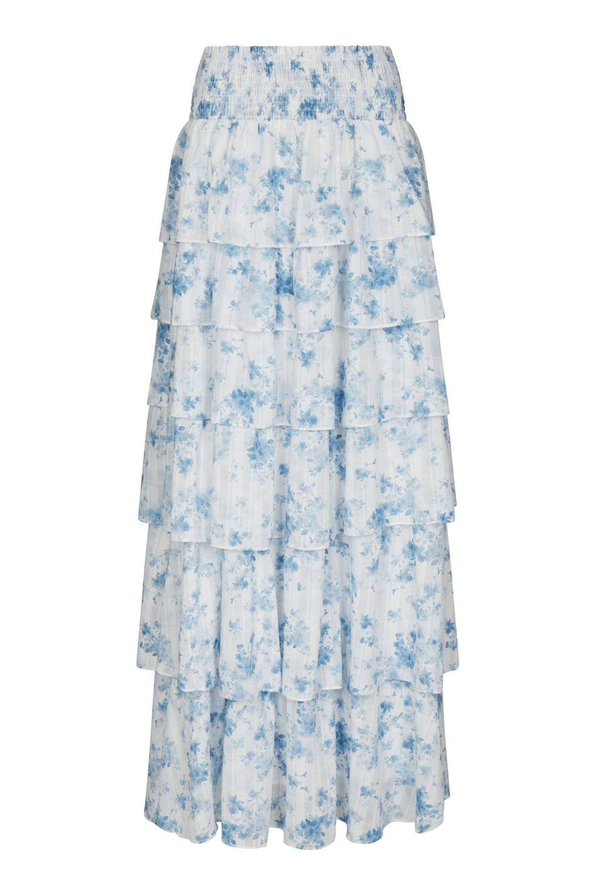 Morris Fleur Skirt - Blue Floral
