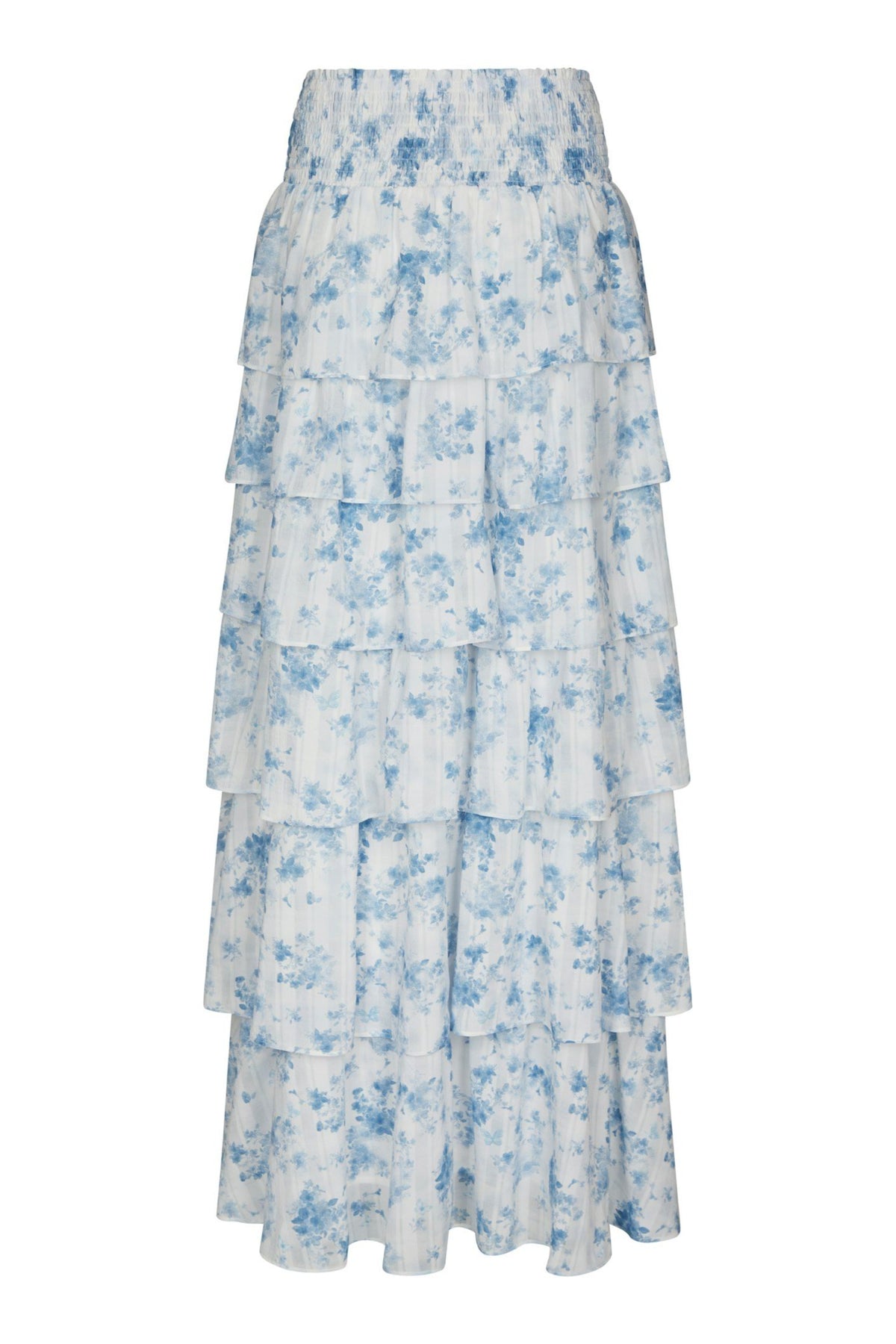 Morris Fleur Skirt - Blue Floral