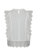 Samia Lace Top - White