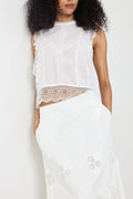Samia Lace Top - White