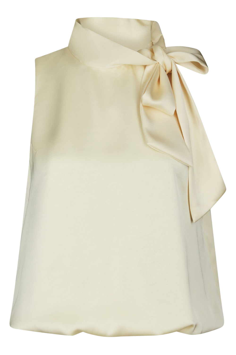 Veda Heavy Sateen Top - Light Yellow