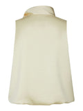 Veda Heavy Sateen Top - Light Yellow