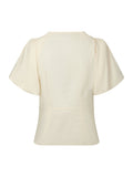 Irina Poplin Blouse - Butter Yellow