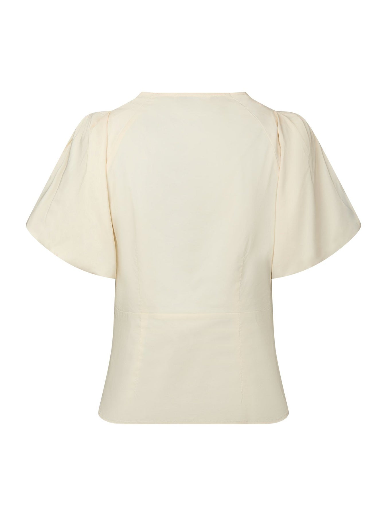 Irina Poplin Blouse - Butter Yellow