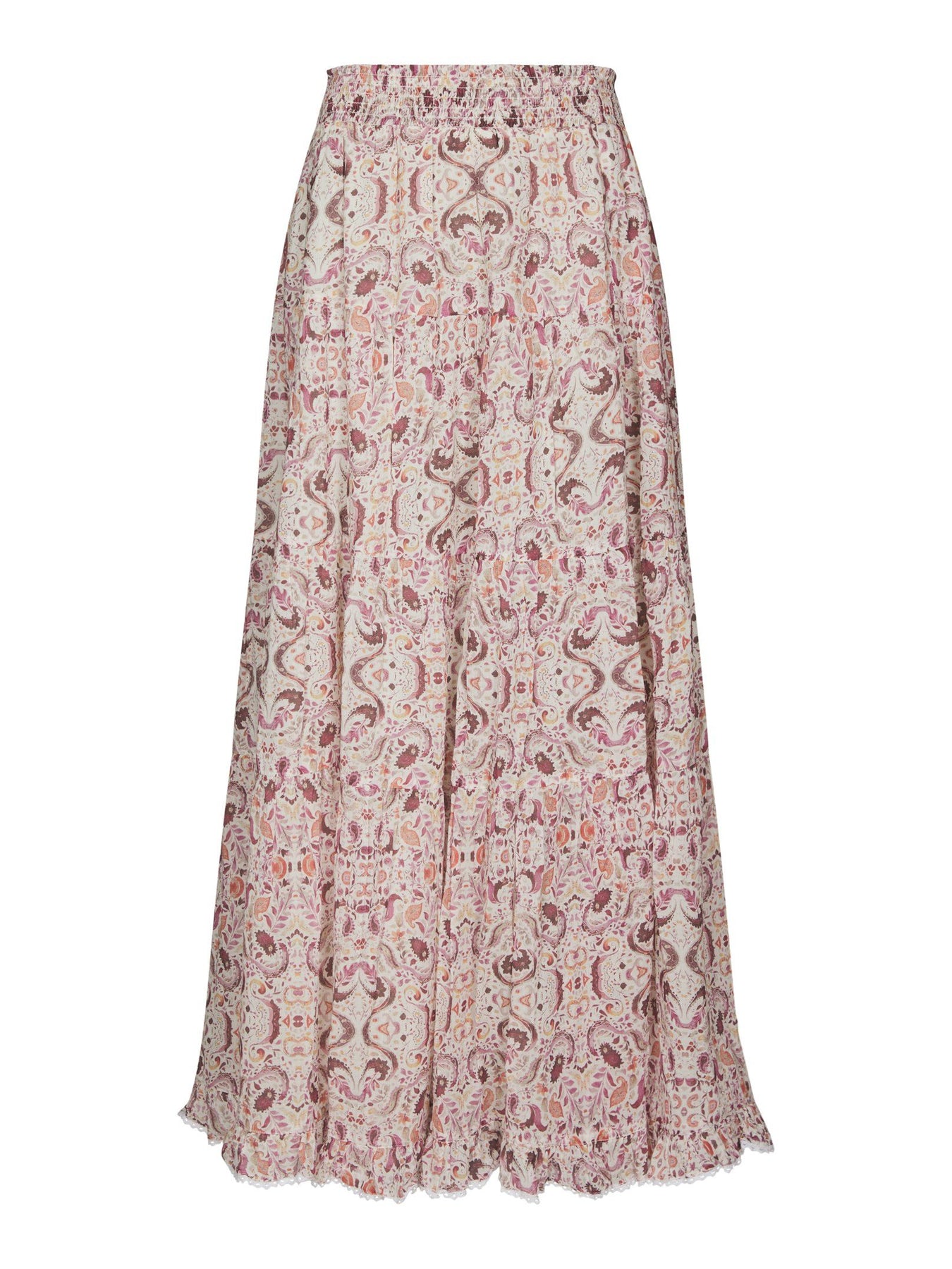 Asta Paisley Dance Skirt - Rose