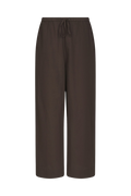 Heifa Linen Pants - Dark Brown
