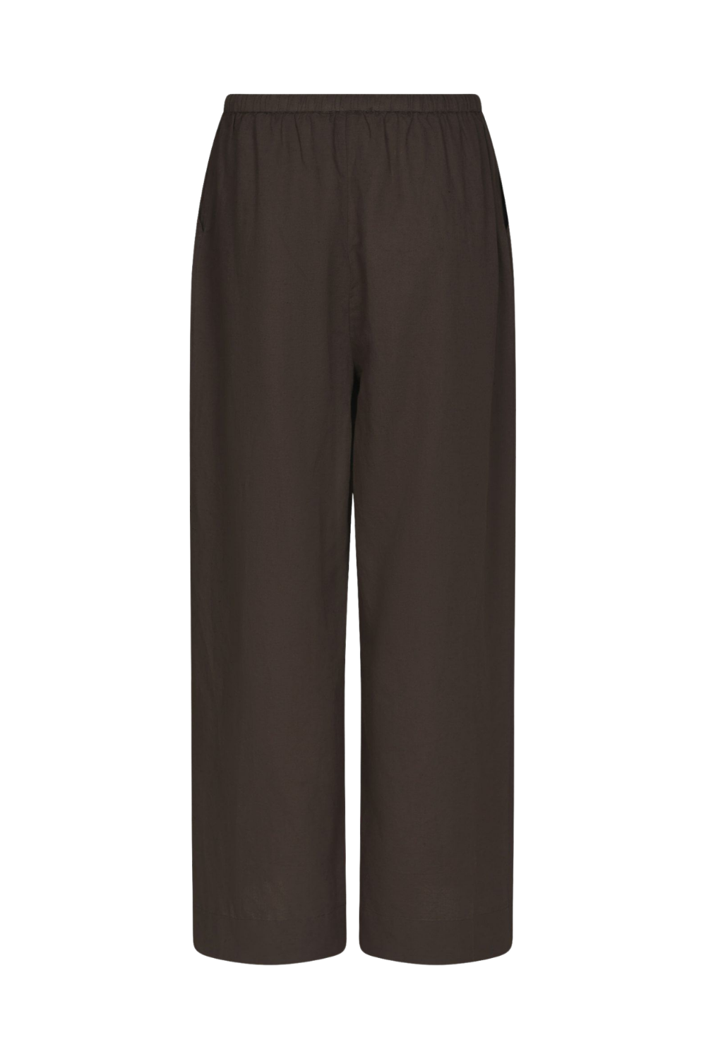 Heifa Linen Pants - Dark Brown