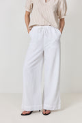 Heifa Linen Pants - White
