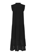Veana S Voile Maxi Dress - Black