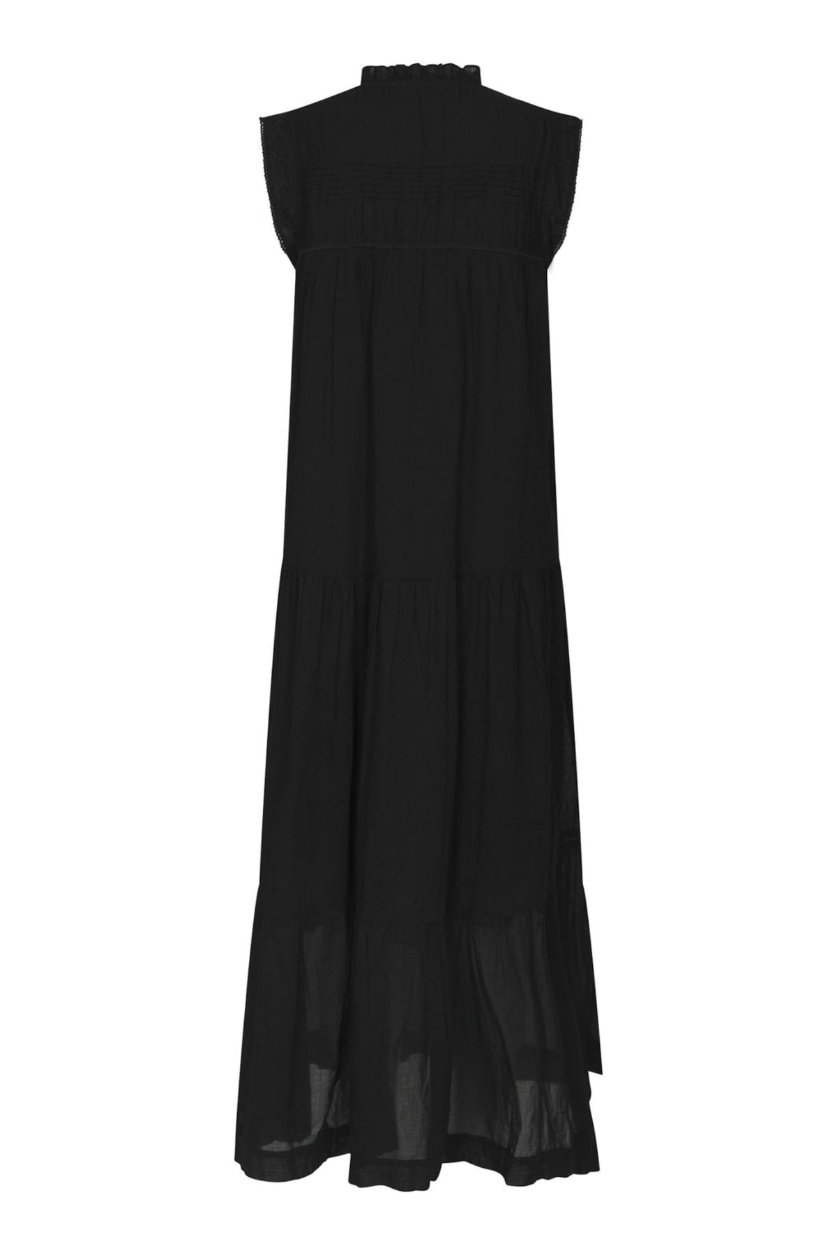 Veana S Voile Maxi Dress - Black