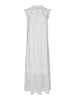 Veana S Voile Maxi Dress - White