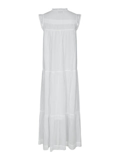 Veana S Voile Maxi Dress - White