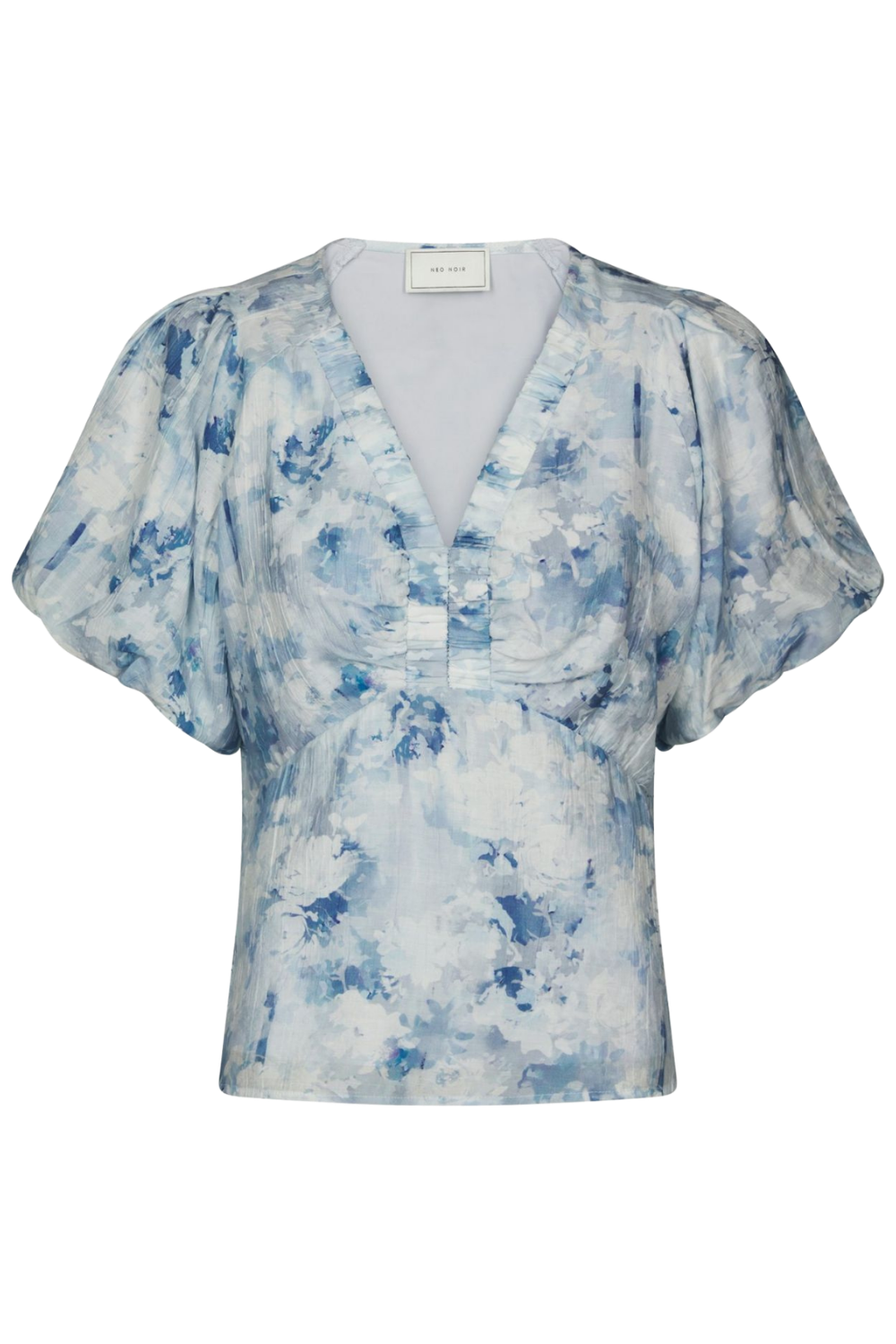 Irina Floral Fusion Blouse - Blue