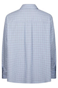 Dalma Triple Check Shirt - Light Blue