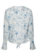 Anika Fleur Blouse - Blue Floral