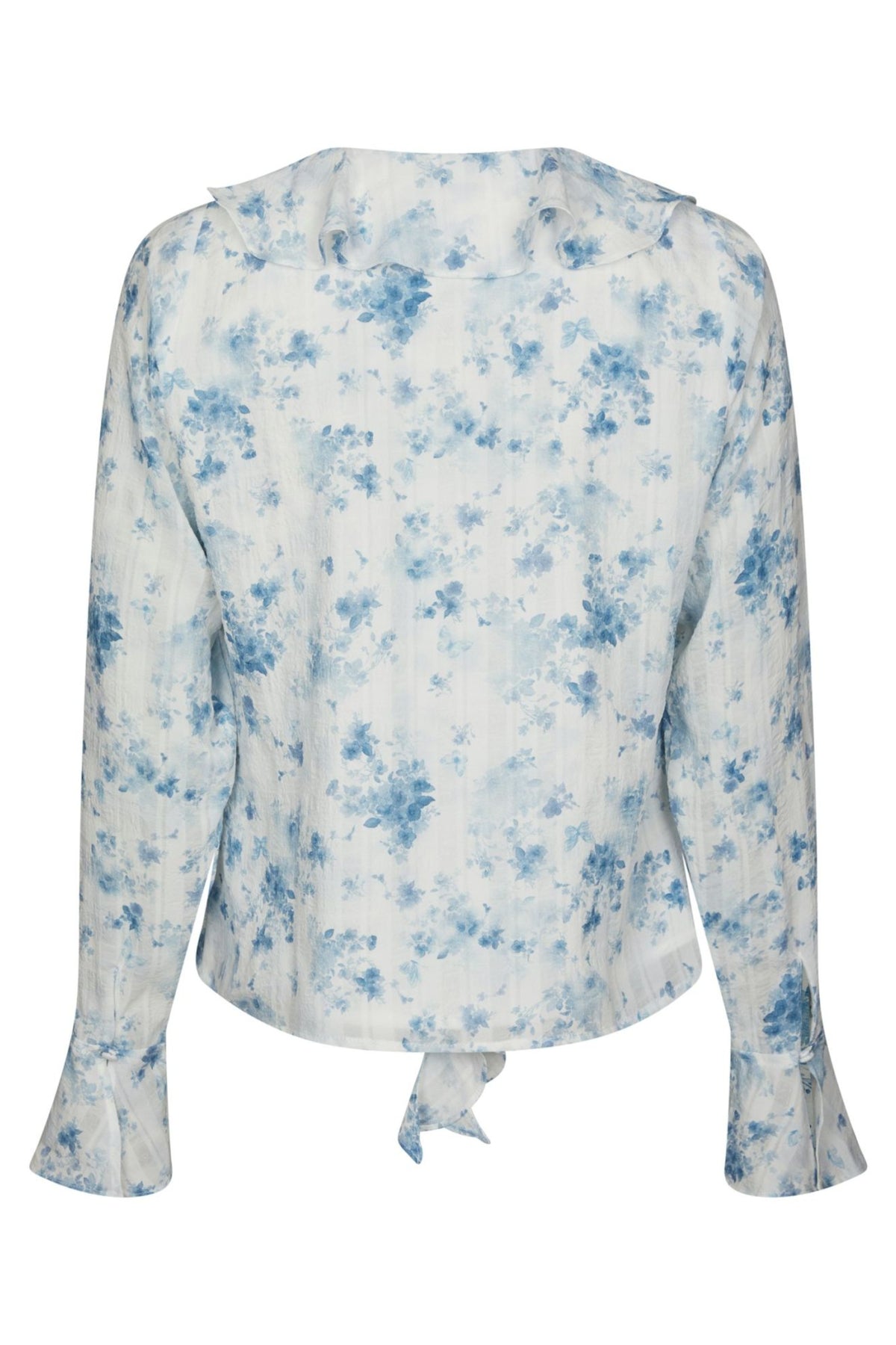 Anika Fleur Blouse - Blue Floral
