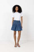 Maliah Denim Skirt - Blue
