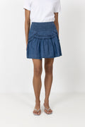 Maliah Denim Skirt - Blue