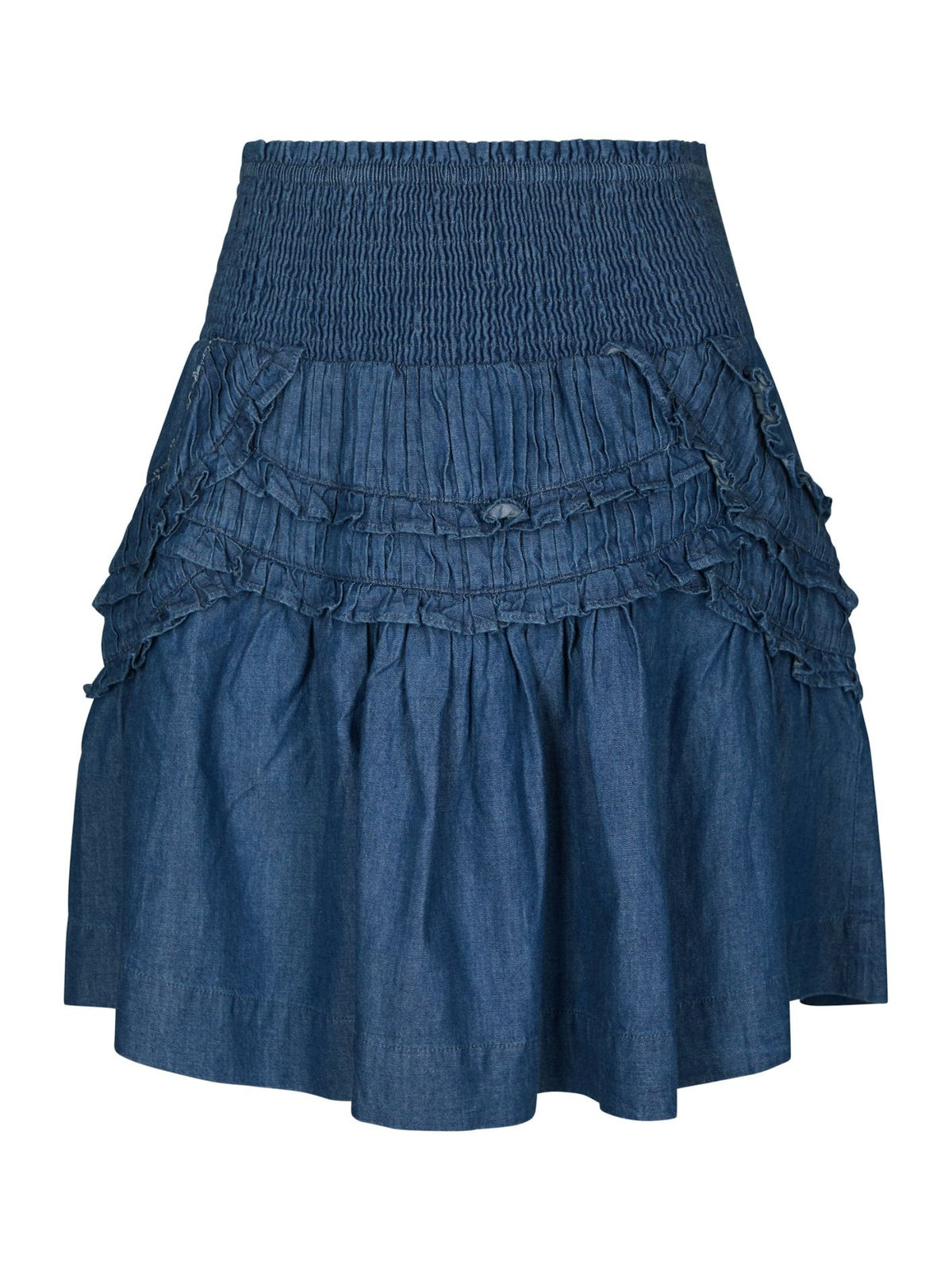 Maliah Denim Skirt - Blue