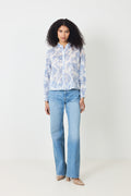 Oda Flower Spring Shirt - White