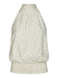 Jos Mini Dot Top - Off White