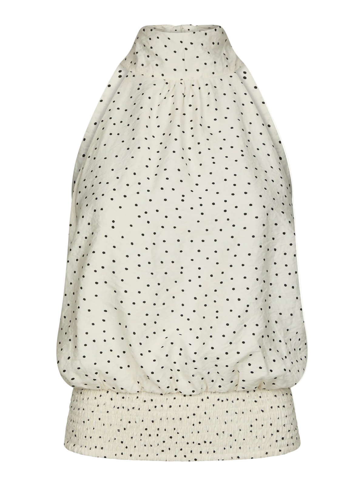 Jos Mini Dot Top - Off White