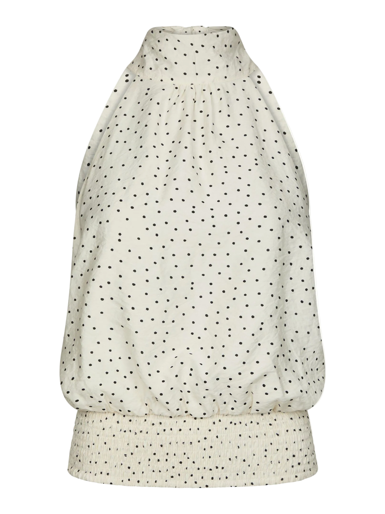 Jos Mini Dot Top - Off White