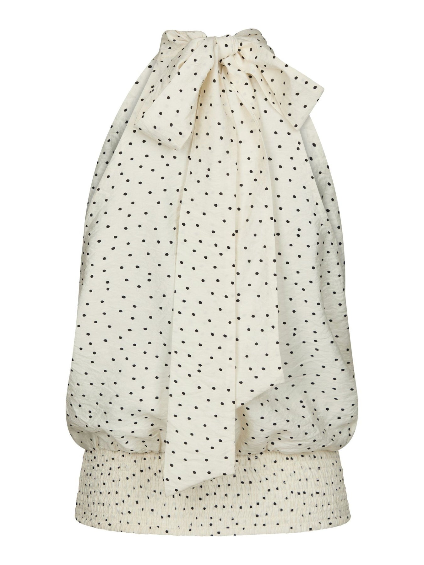 Jos Mini Dot Top - Off White
