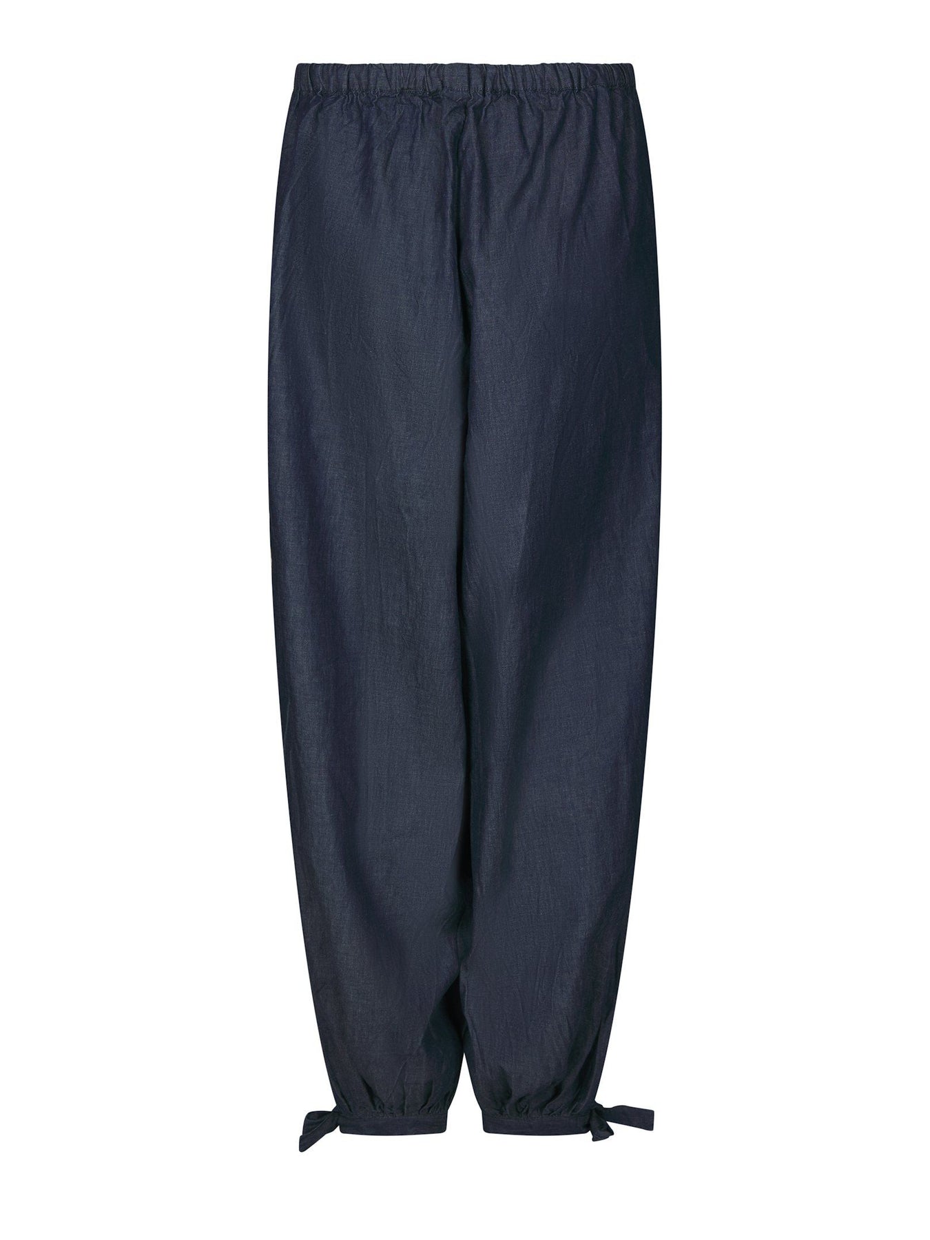Roxane Balloon Denim Pants - Blue
