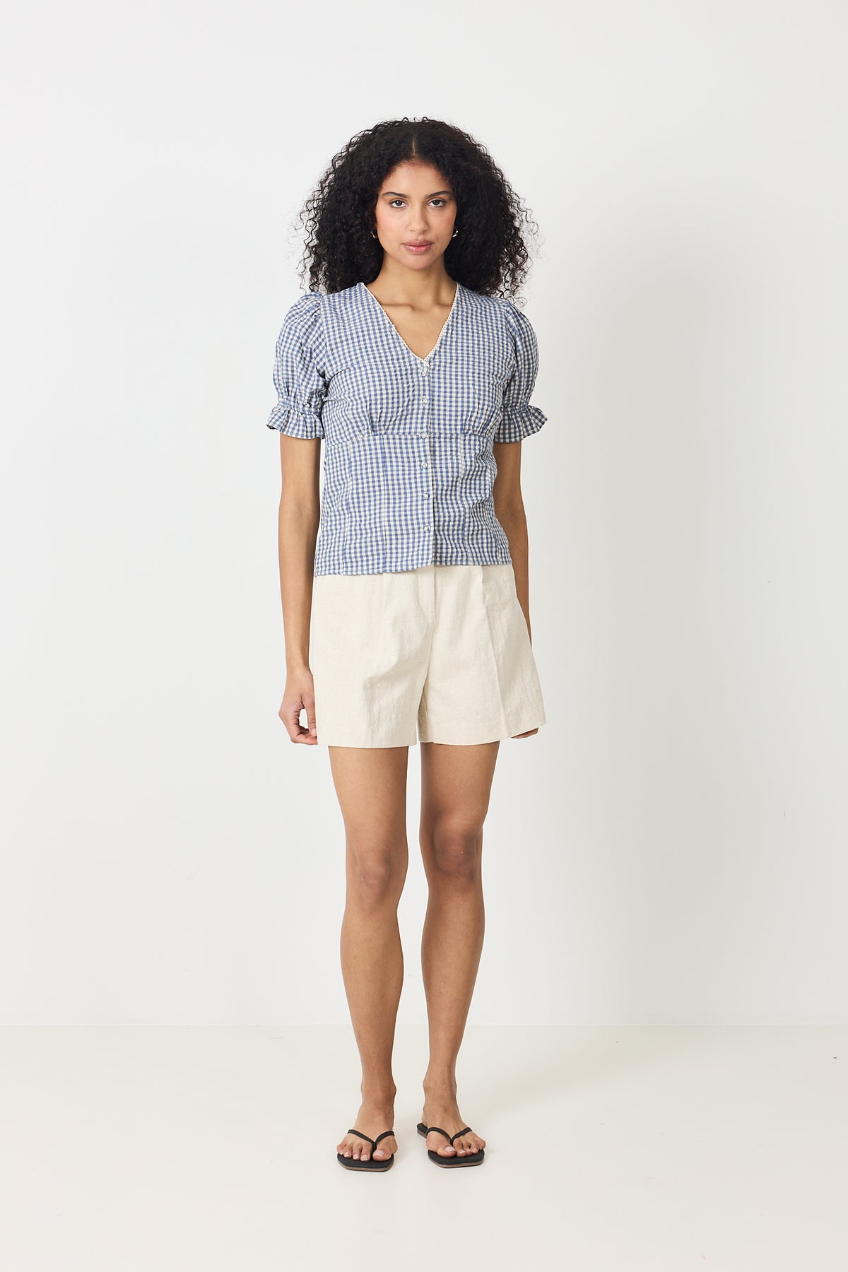 Sega Ramie Shorts - Natural